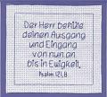 Psalm 121,8 fuer Jasmin